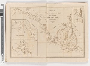 Sjökort över Terra Australis, sydkusten, blad III