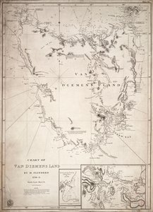 Karta över Van Diemens Land, blad VI