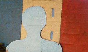 flog, 2010 (olja på kartong)