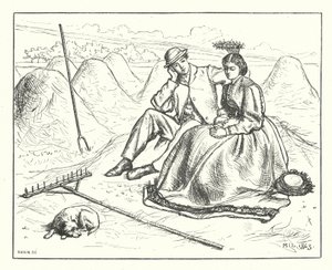 I klöver (gravyr) av Matthew James (attr. to) Lawless