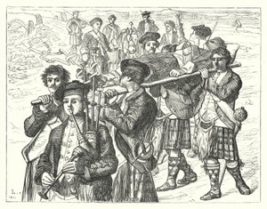 Natten efter Culloden (gravyr) av Matthew James (attr. to) Lawless