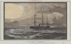 Går hem! (färg litho) av Matthew