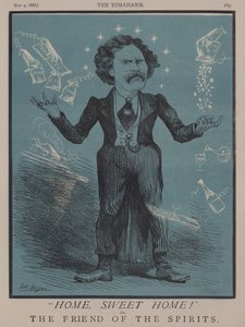 Hem kära hem! eller Andarnas vän (färg litho) av Matthew
