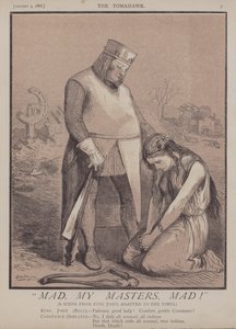 Galen, mina mästare, galen! (färg litho) av Matthew