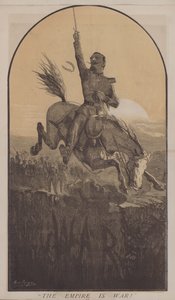 Imperiet är krig! (färg litho) av Matthew