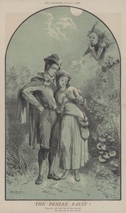 Den Fenian Faust! (färg litho)