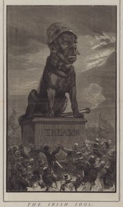 The Irish Idol (färg litho) av Matthew