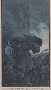 Den sista av bourbonerna! (färg litho) av Matthew