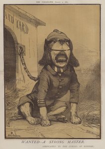 Wanted - a Strong Master (färg litho) av Matthew