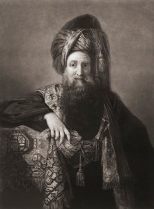 Edward Wortley Montagu. Porträtt. (skriva ut) av Matthew William (after) Peters