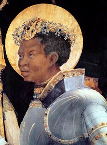 St. Maurice (detaljer) av Matthias Grünewald