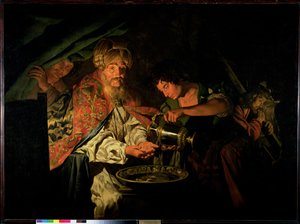 Pilatus tvättar sina händer av Matthias Stomer