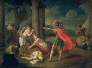 Camilla, syster till Horatius, död 1787 av Matvei Ivanovich Puchinov