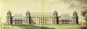Tsaritsyno-palatset, ca. 1796 av Matvey Fyodorovich Kazakov