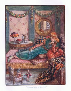 Jag skulle vilja säga gå bort, illustration från Lady And Fairy Tales, 1914