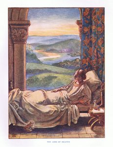 The airs of Heaven, illustration från Lady And Fairy Tales, 1914