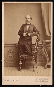 Porträtt av Andrew Dickson Murray 1812-1878, före 1878.