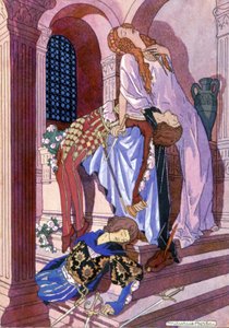Romeo och Julias död, ca. 1930 (illustration)