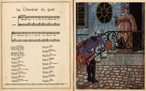 Vaktens riddare. barnrim (barnsång) (gravyr)