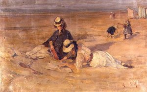 På stranden av Maurice Blieck