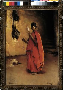 Spinnaren (Biskra). Algeriet (olja på duk)