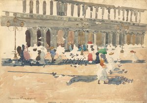 Caffè Florian i Venedig, 18981899.