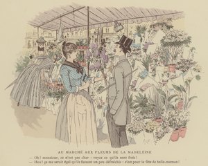 Illustration för Paris Brilliant (färg litho) av Maurice Charles Mathieu Bonvoisin
