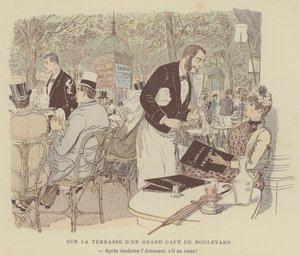 Illustration för Paris Brilliant (färg litho)