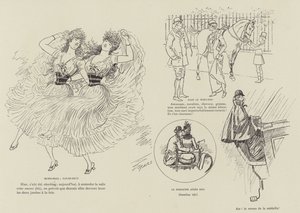 Illustration för London Life by Mars av Maurice Charles Mathieu Bonvoisin