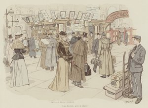 Illustration för London Life by Mars av Maurice Charles Mathieu Bonvoisin