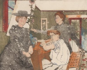 Gravörens familj, 1898.