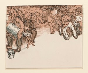 Gatuförsäljarna i La Pensee (illustration, s. 3))