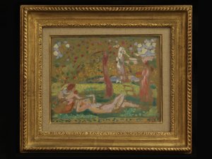 Höstens bucolics eller under äppelträdet av Maurice Denis