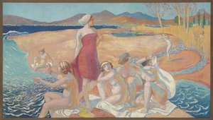 Odysseus uppvaknande. av Maurice Denis
