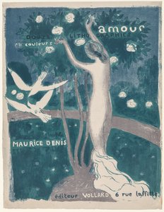 Love: Cover Love: Cover, 1895 publicerad 1911. av Maurice Denis