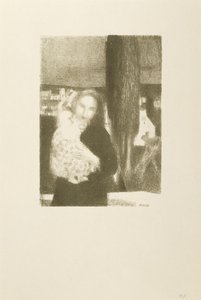 Maternite au cypres (mor och barn under ett cypressträd) av Maurice Denis