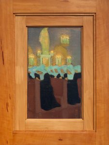 Morgonmässa (nunnor i bön) av Maurice Denis