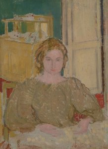 Porträtt av Martha med öppna händer, ca 1894-95