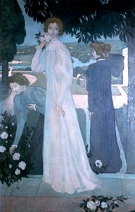 Porträtt av Yvonne Lerolle, 1897 av Maurice Denis