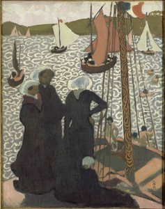 Regattor vid Perros-Guirec Regattor vid Perros-Guirec, 1892. av Maurice Denis