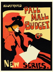 illustration av "Pall Mall Budget"