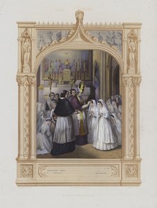 Bekräftelse (akvatint) av Maurice Leloir