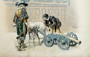 Frankrikes historia: Trots att han förklarar major, fortsätter Ludvig XIII sina barnspel med sin favorit Charles d