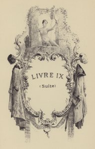 Illustration till bok IX av Jean-Jacques Rousseaus bekännelser (gravyr) av Maurice Leloir