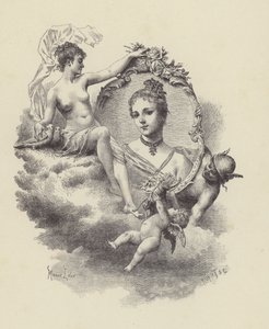 Illustration för Manon Lescaut (gravyr) av Maurice Leloir