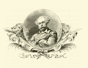 Illustration för De tre musketörerna (gravyr) av Maurice Leloir