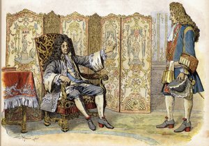År 1712 kallade Ludvig XIV Solkungen (Kung Sun eller Ludvig den Store
