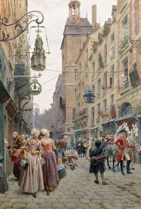 Den livliga gatan av Maurice Leloir
