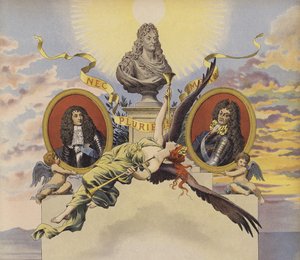 Ludvig XIV:s tre åldrar av Maurice Leloir