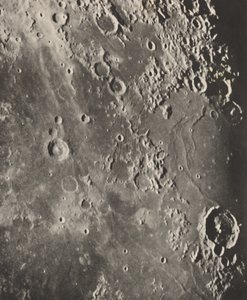 Fotografi Lunar Capuanus - Bouillaud - Gassendi, 1896 av Maurice Loewy